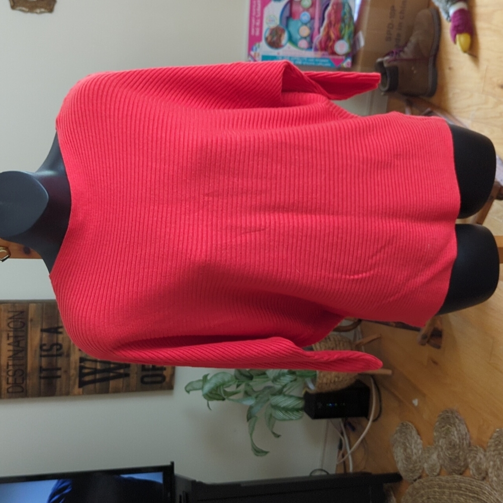 Dolman sleeve sweater